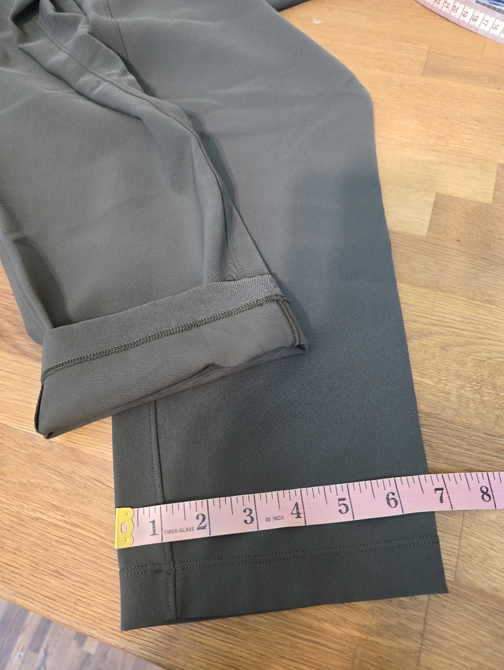 Lululemon On The Fly Pant *Woven Dark Olive 8 - Picture 14 of 14